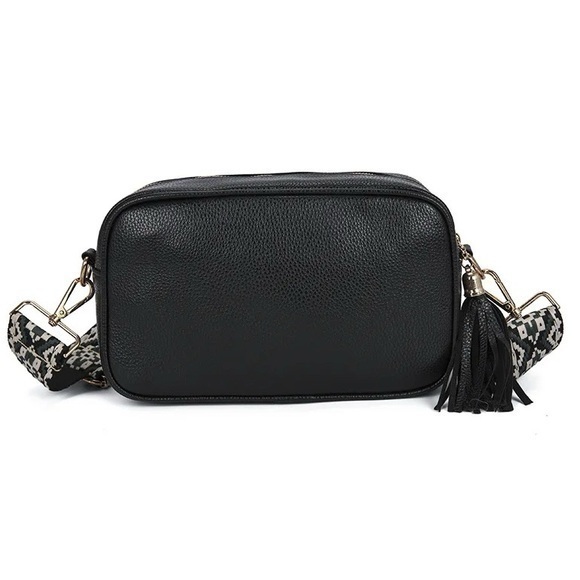 Black Guitar Strap Purse - Picture 1 of 4
